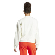 Sweatshirt, weit geschnitten, mit French-Terry-Print, Damen adidas