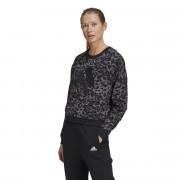 Damen-Sweatshirt adidas Sportswear Leopard-Print