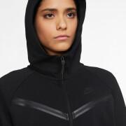 Kapuzenpullover mit Reißverschluss, Damen Nike Sportswear Tech Windrunner